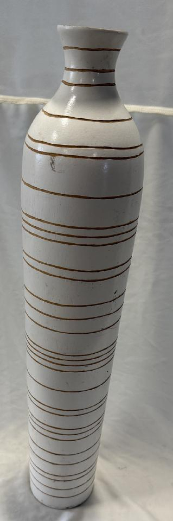 Decorative Stripe Floor Vase 28”