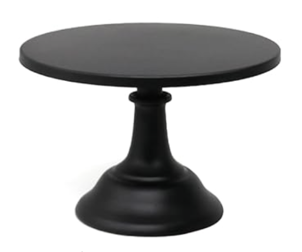 Black Cake Stand - 10"