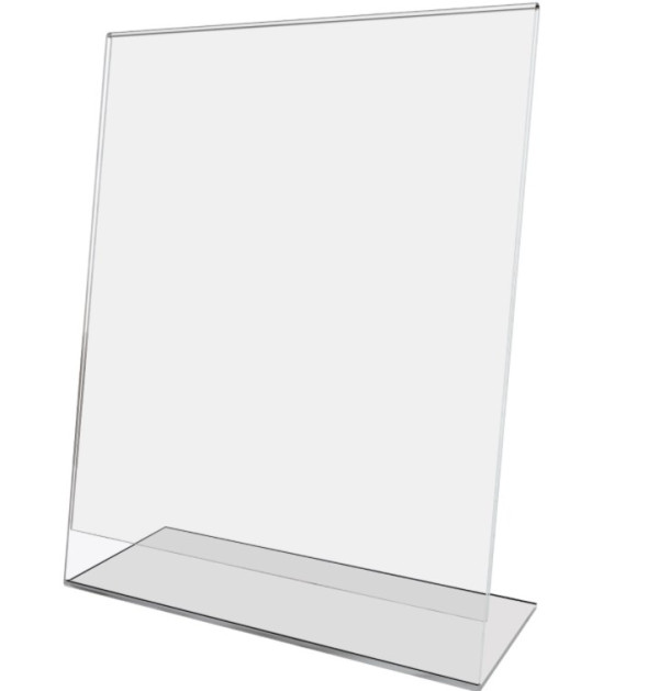 Clear Acrylic Picture Stand 8.5x11