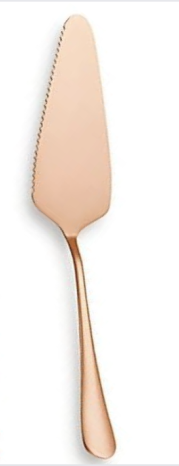 Rose Gold Cake Cutting Set