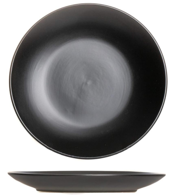 Black Dinner Plate