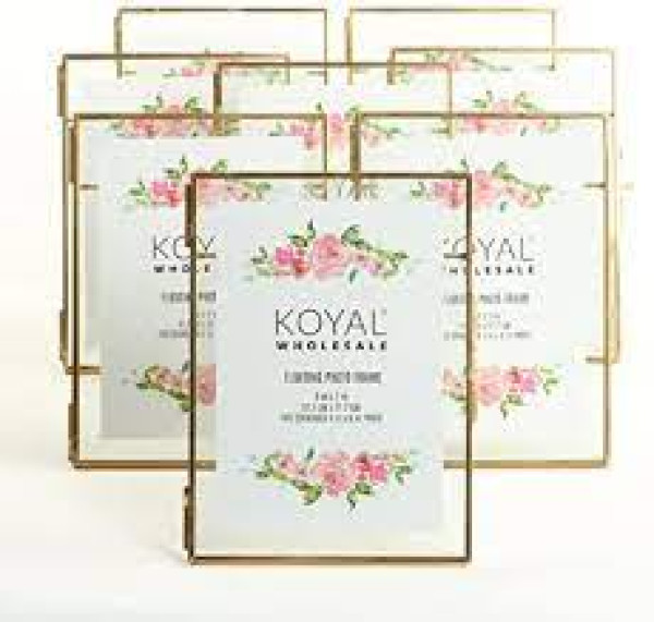 Gold Glass Frame - 8x10
