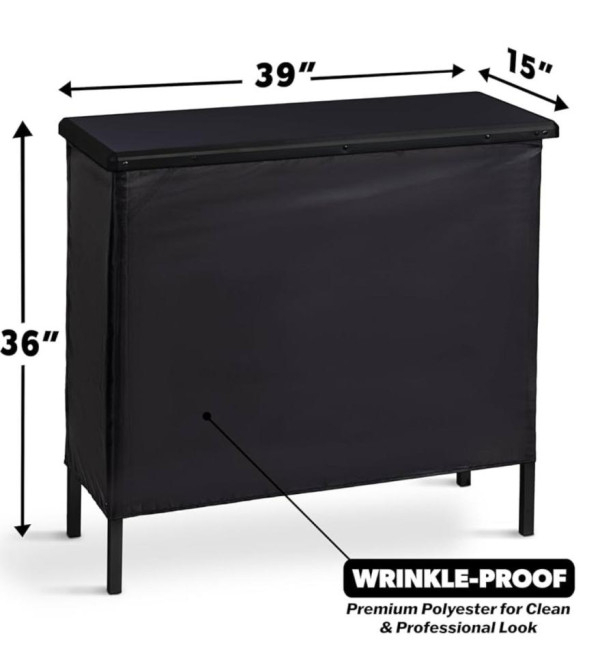 Portable black bar