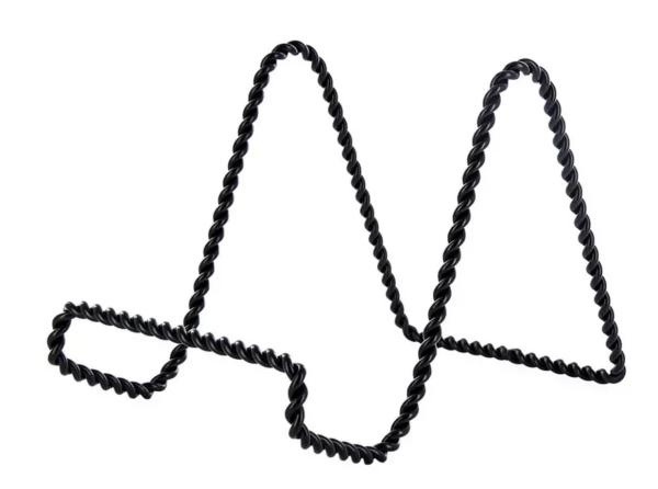 Black Beaded Easel - 6.5"
