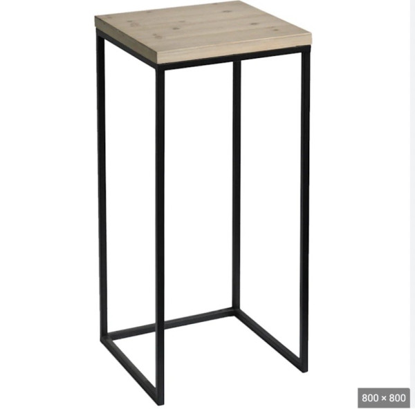 Wood End Table