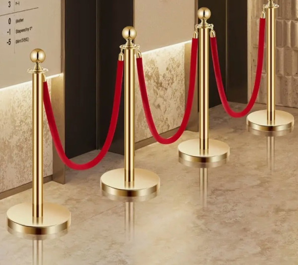 Gold Stanchion