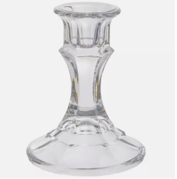 Glass Taper Candle Holders Mix
