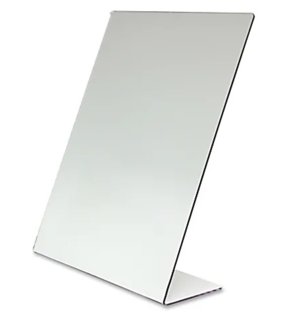 Acrylic Mirror Tabletop Stand 8.5x11