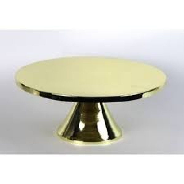 Gold 10” Cake Stand