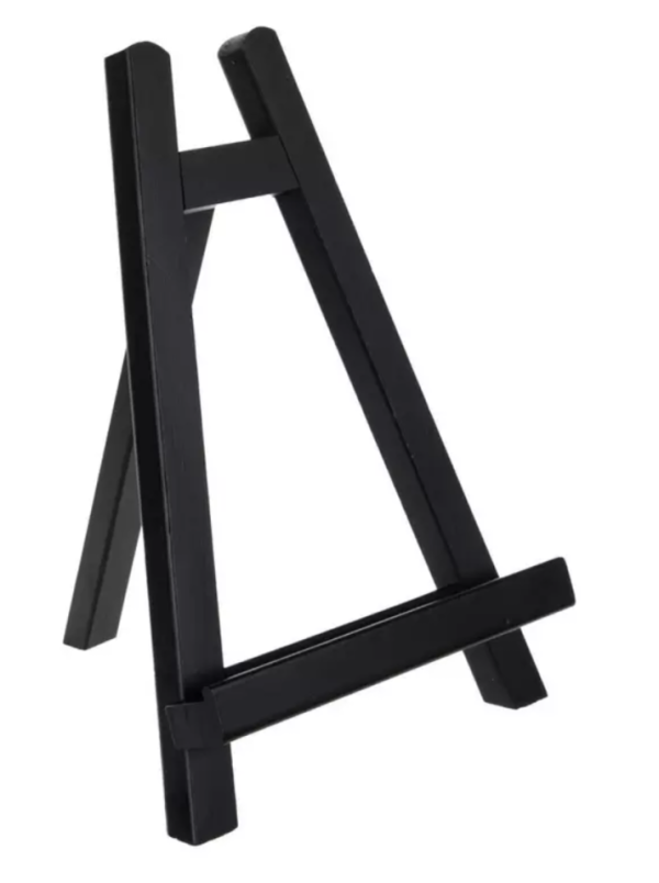 Black 11” Easel