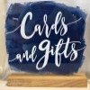 Acrylic Blue Cards & Gifts Sign - Image 2
