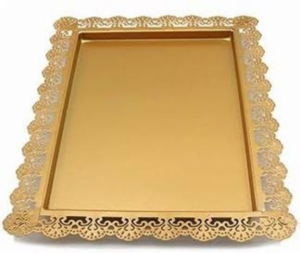 Gold Dessert Tray