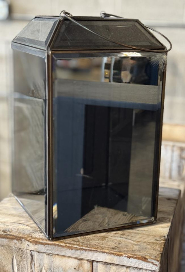 Mirrored Tabletop Lantern
